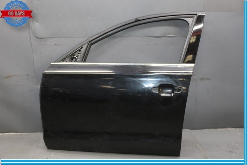 11-18 Audi A8 Quattro Front Left Driver Side Door Shell Cover Panel Black Oem