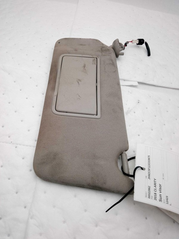 Used Left Sun Visor fits: 2018 Honda Clarity Left Grade C