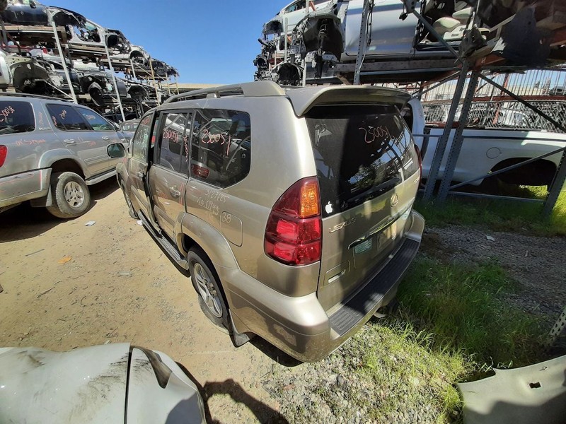 04-09 LEXUS GX470 REAR AXLE 3.727 RATIO ADJUSTABLE SUSPENSION