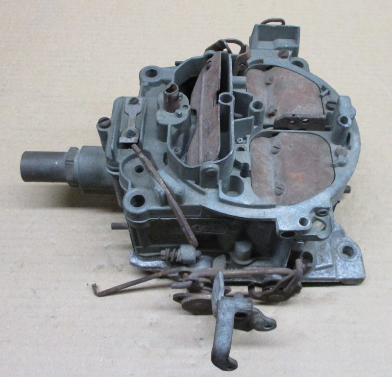 USED 4 BARREL ROCHESTER Q-JET CARBURETOR 29244 BUILD STAMP 1359