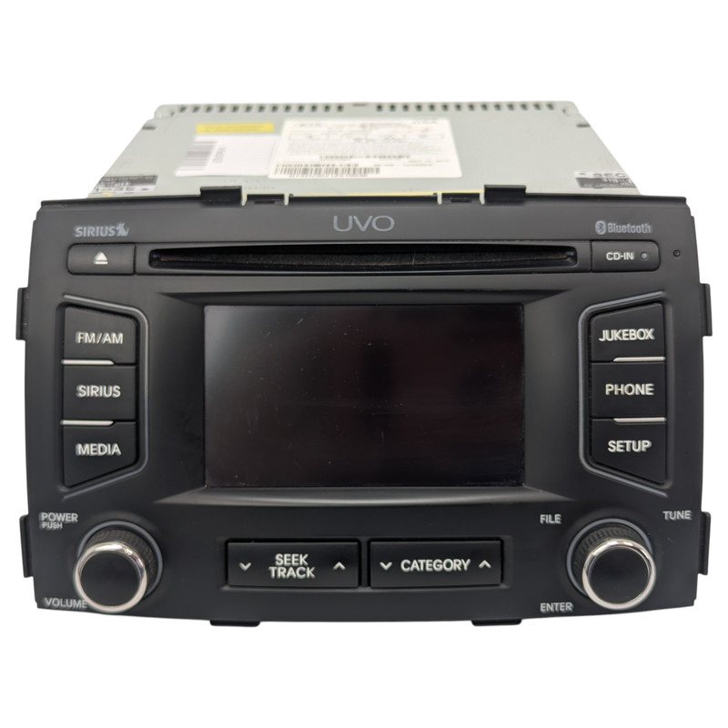 2011 2012 2013 Kia Sorento UVO Infinity AM FM Radio CD MP3 SAT UVO 96160-1U300CA