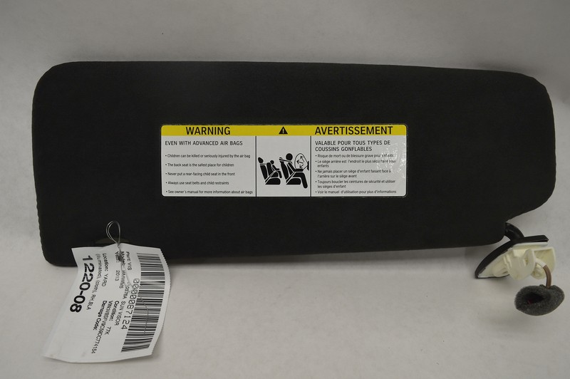 10-16 BMW M5 F10 RIGHT PASSSENGER RH SUN VISOR OEM BLACK