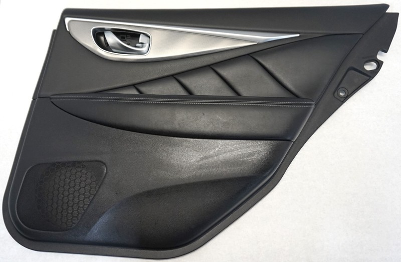 ✅ 2014-2021 INFINITI Q50 OEM DOOR INTERIOR TRIM PANEL RIGHT PASSENGER REAR BLACK