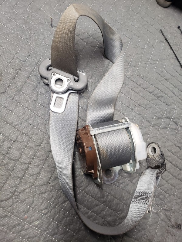 11-14 Ford F-150 Rear Seat Belt Retractor Left or Right Side Gray OEM