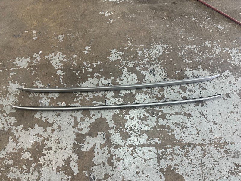 11-16 Mini Countryman R60 ROOF RACK RAILS LEFT RIGHT SET Silver OEM