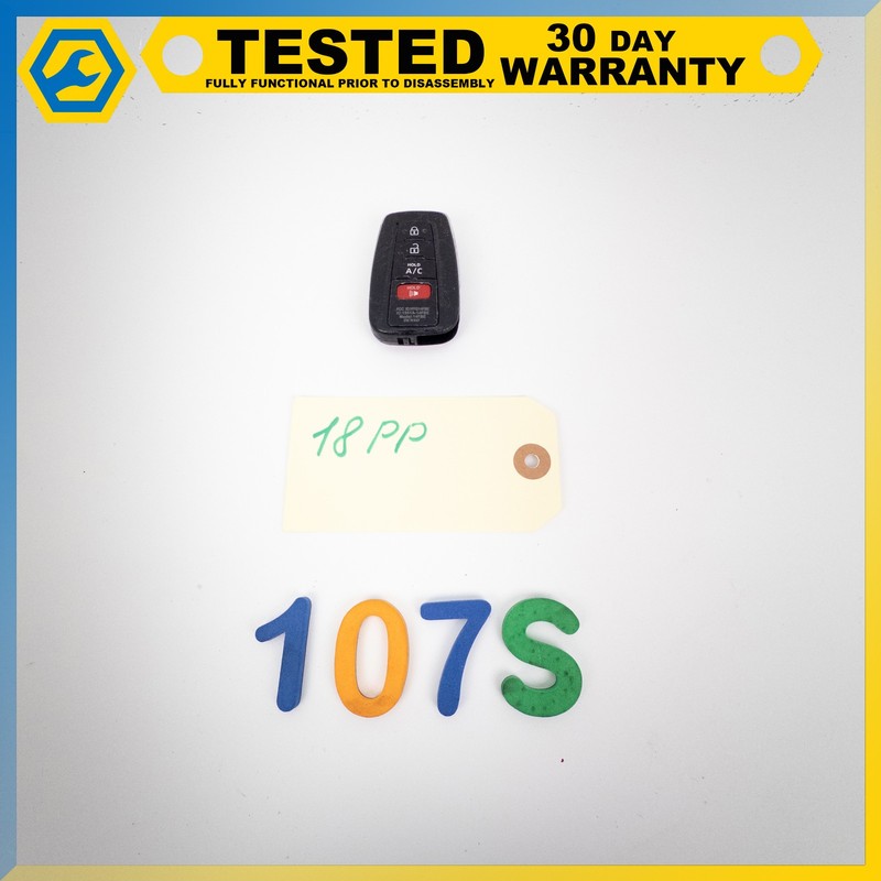 17-20 Toyota Prius Prime REMOTE KEYLESS ENTRY SMART KEY FOB OEM