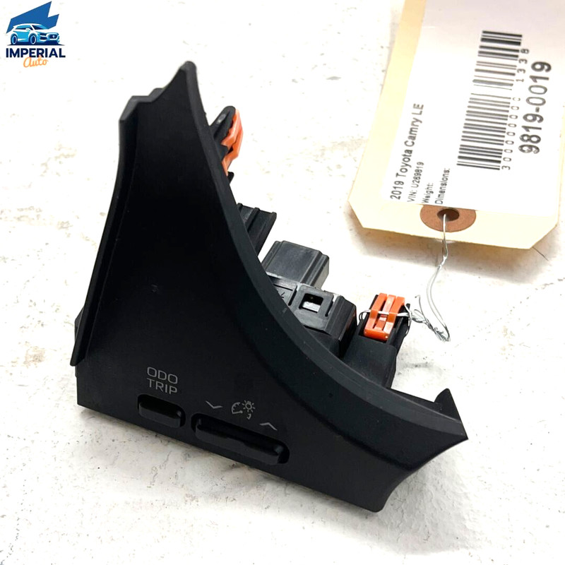 2018-21 Toyota Camry Instrument Cluster Trip Odometer Reset Stem Knob Switch OEM