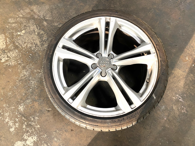 16 17 18 Audi A6 C7 WHEEL TIRE 10-SPOKE 20'' INCH ALLOY 9JX20 #2 OEM #A0.38