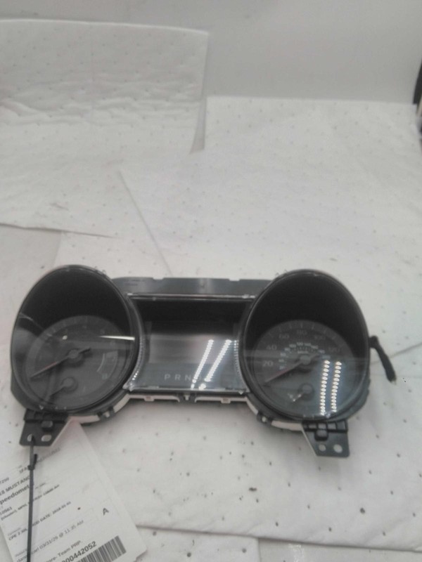 2018 Ford Mustang Speedometer Gauge OEM Silver 79K Miles JR3T-10849-AB