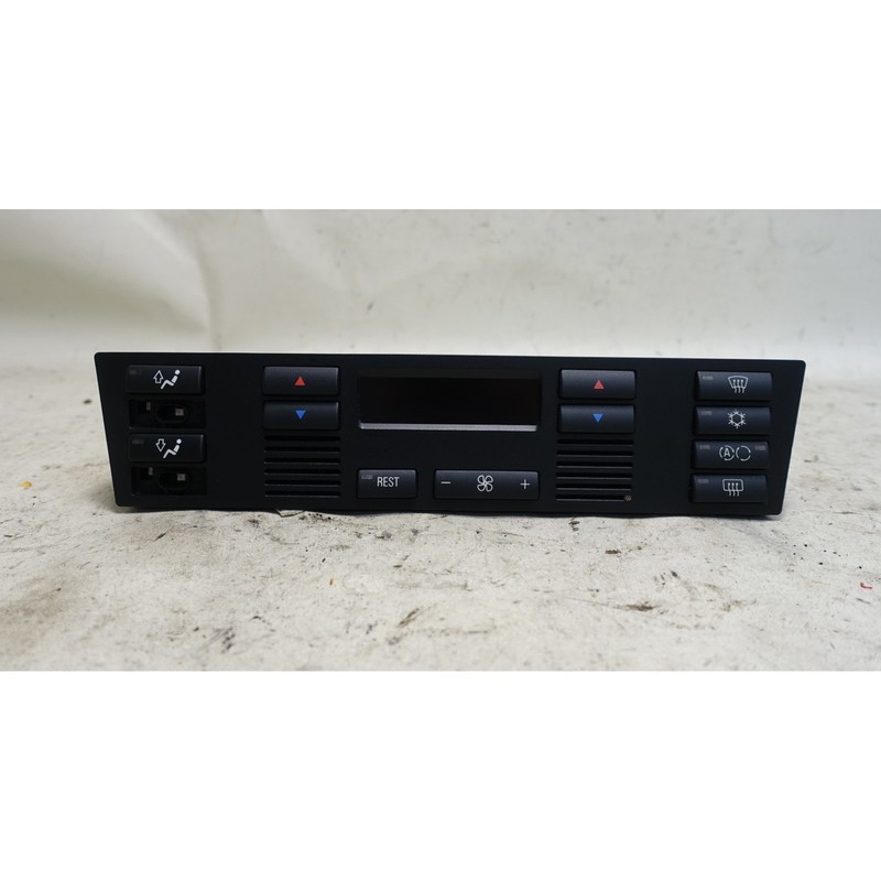 Damaged 1999-2000 BMW E39 Automatic Climate Control Panel HVAC OEM