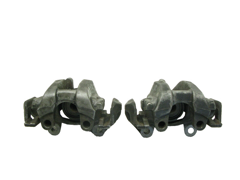 04-11 MERCEDES W211 W219 E500 CLS500 BRAKE CALIPER LEFT RIGHT REAR PAIR 020321C