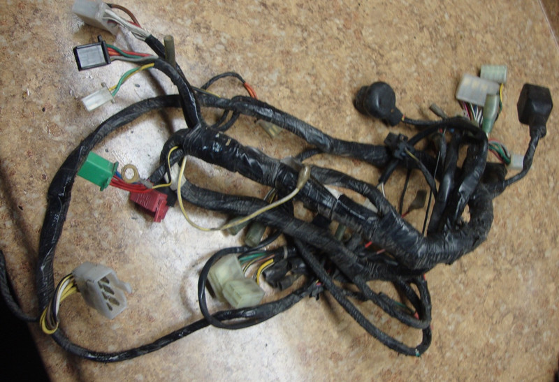 2000 2001 Kawasaki EX250 EX 250 EX250F Ninja Electrical Wires Harness Loom I7
