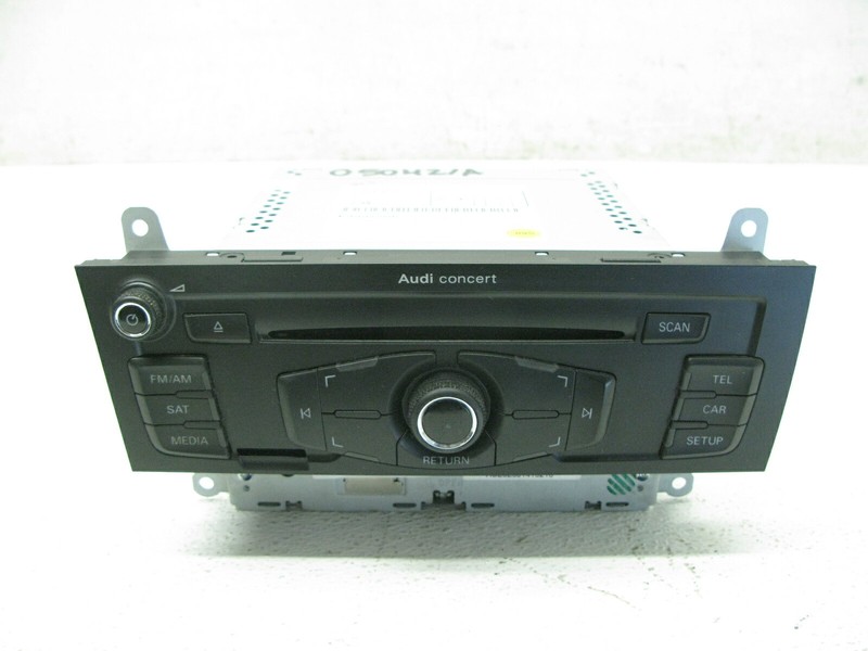 08-12 AUDI 8T A5 S5 A4 MULTIMEDIA CD RADIO RECEIVER HEAD UNIT OEM 050421A