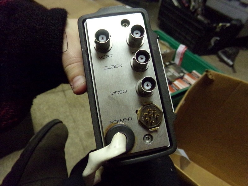 GE TN-200 Solid State Video Camera w/ Attached Remote Sensor P-1781