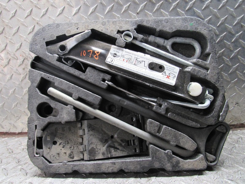 2007 MINI COOPER EMERGENCY SPARE WHEEL TIRE LIFT JACK TOOL KIT SET 1501930-06