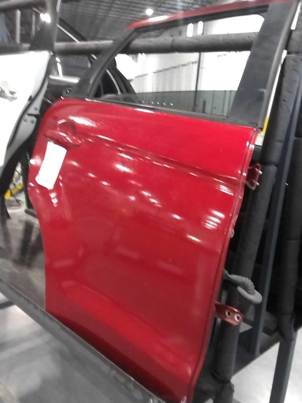 2021 Mitsubishi Outlander Sport Door Rear Right Red 706553 84K Miles