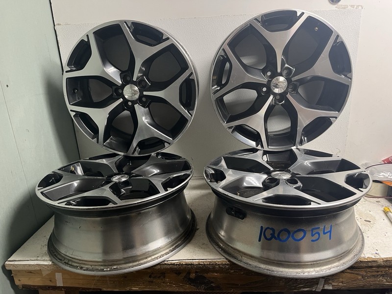 2015-2016 Subaru Forester 2.0 Turbo 18x7 5 Y Spoke Alloy Wheels Rim Set 4 Black