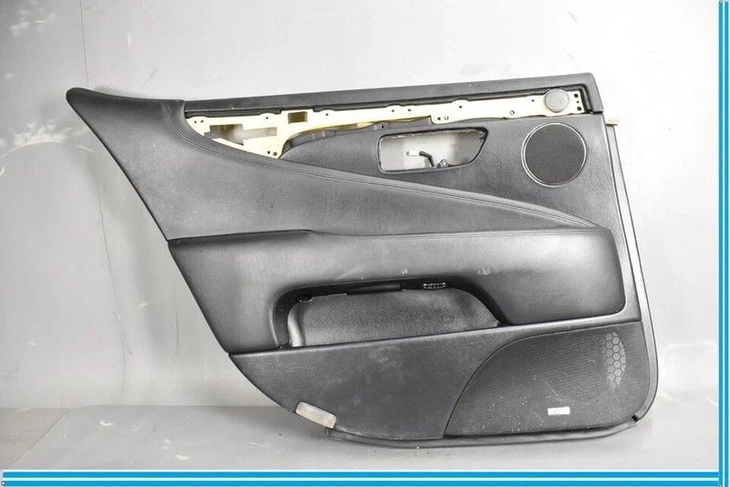 07-09 Lexus LS460 XF40 Rear Left Driver Side Interior Door Trim Panel Black OEM