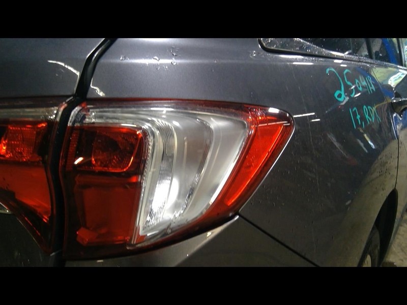 Passenger Right Tail Light Quarter Panel Mounted Fits 16-18 RDX 1683387
