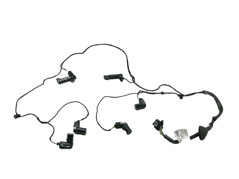 03-10 AUDI D3 A8 A8L S8 REAR BUMPER PDC PARKING DISTANCE SENSOR WIRE HARNESS 122