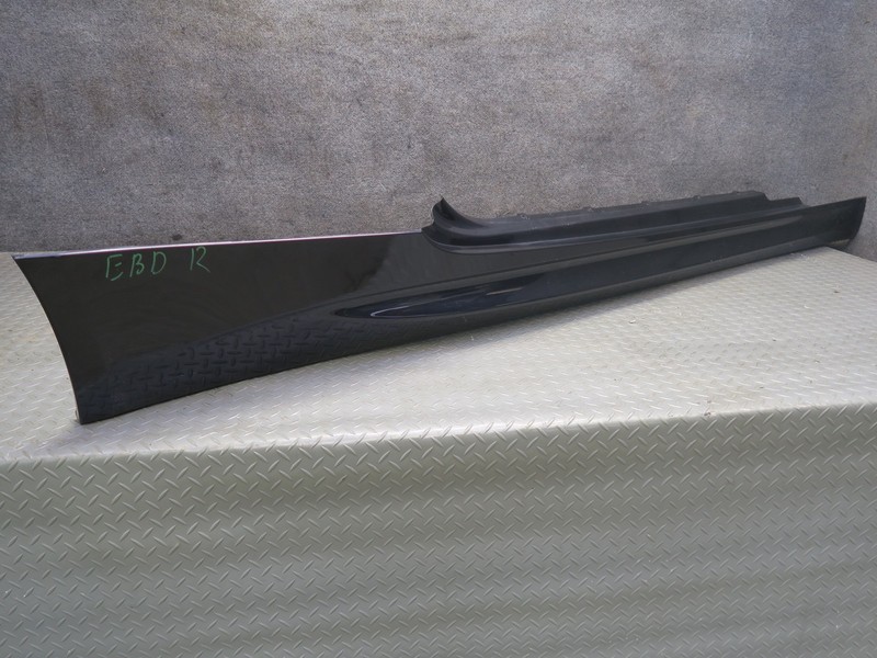 2008-2013 BMW E92 M3 COUPE RIGHT PASSENGER SIDE SKIRT ROCKER PANEL COVER BLACK