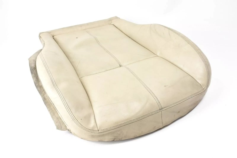 07-09 Mercedes W221 S450 S550 Front Left Lower Bottom Seat Cushion Beige OEM
