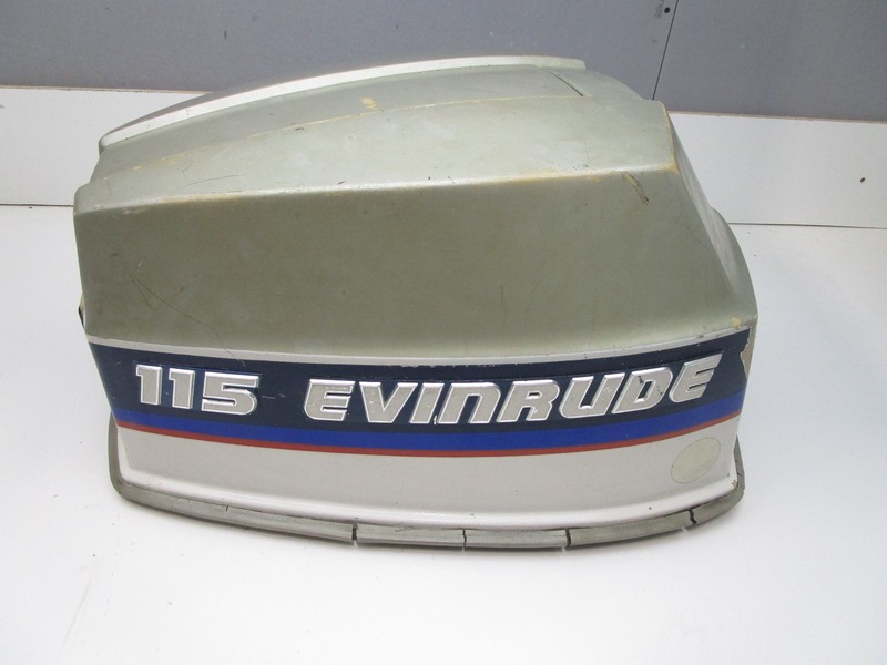 Evinrude Johnson 115 HP V4 Motor Cowl Engine Cover Top Cowling Hood 1970's