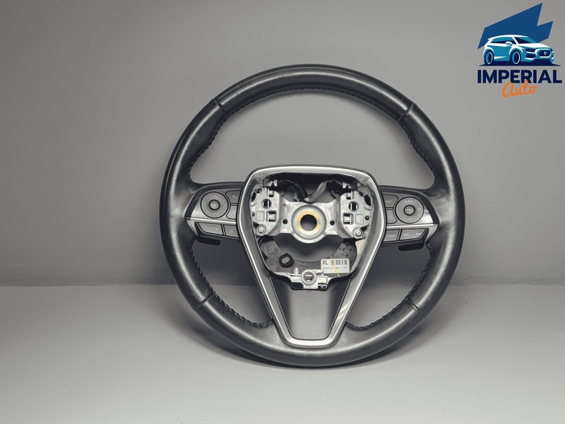 2018-2024 TOYOTA CAMRY STEERING WHEEL WITH PADDLE SHIFTER & SWITCH LEATHER OEM
