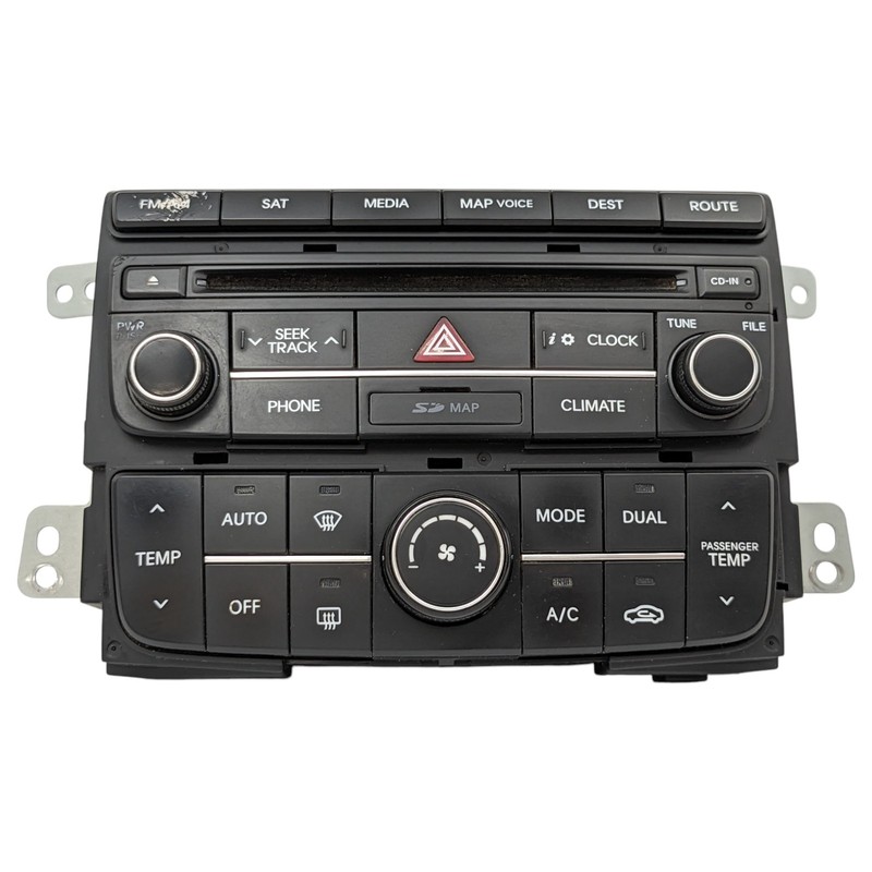 2014 Hyundai Sonata Navigation GPS Radio CD Climate Control 96560-3Q4104X OEM