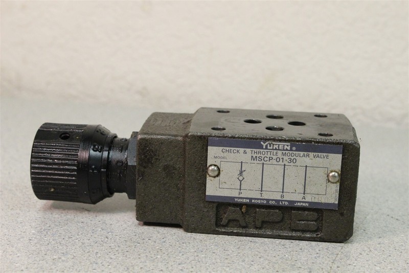 Yuken MSCP-01-30 Throttle Valve "AE" *FREE SHIPPING*