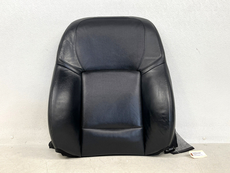 ⭐2013-2015 BMW 7-SERIES F01 F02 FRONT LEFT SEAT UPPER CUSHION BLACK OEM LOT2517