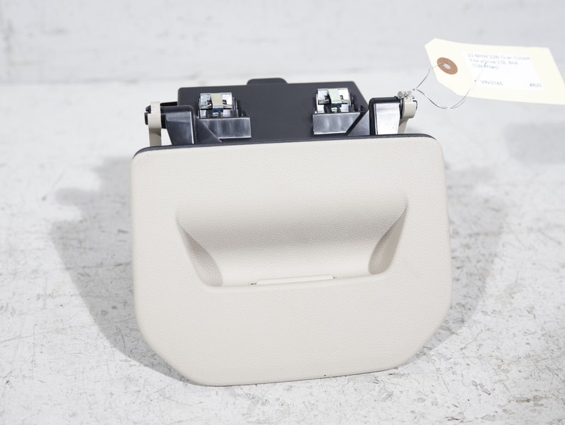 2020-2024 BMW F44 228i M235i DASHBOARD STORAGE COMPARTMENT BIN OYSTER OEM
