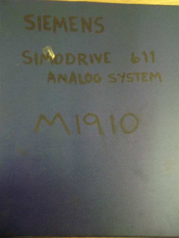 Siemens Service Documentation Installation Start Up Guide Simodrive 611 03.96
