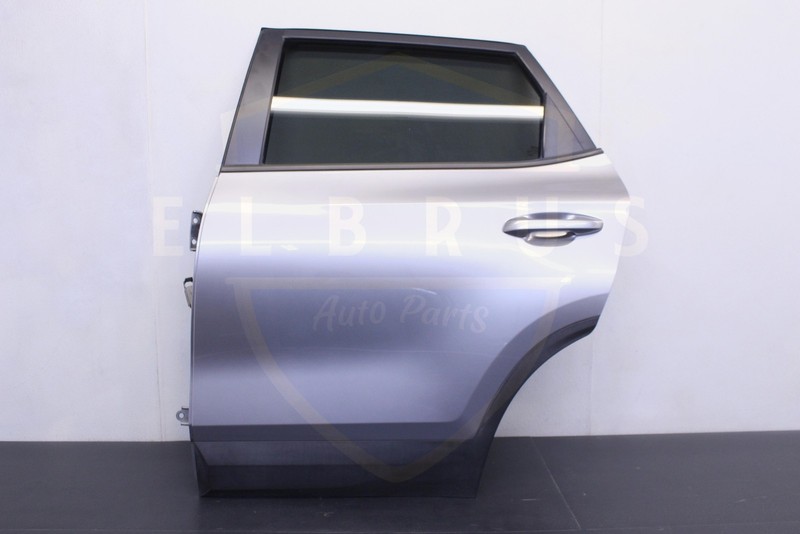 2021 2022 2023 KIA SELTOS REAR LEFT DRIVER DOOR ASSEMBLY *STEEL GRAY KLG*