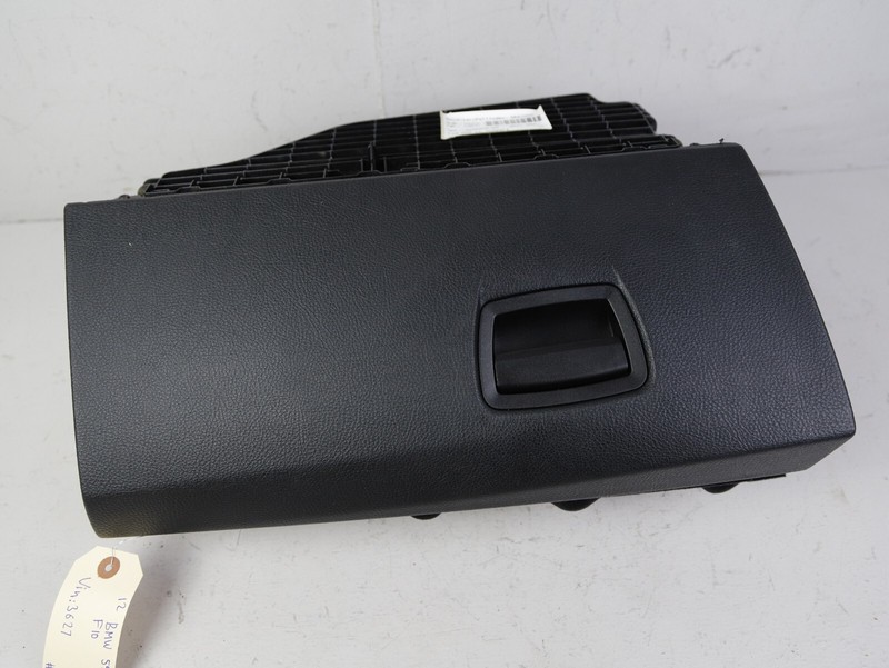 11-16 BMW 528i 535i 550i F10 BLACK GLOVE BOX OEM 9205976