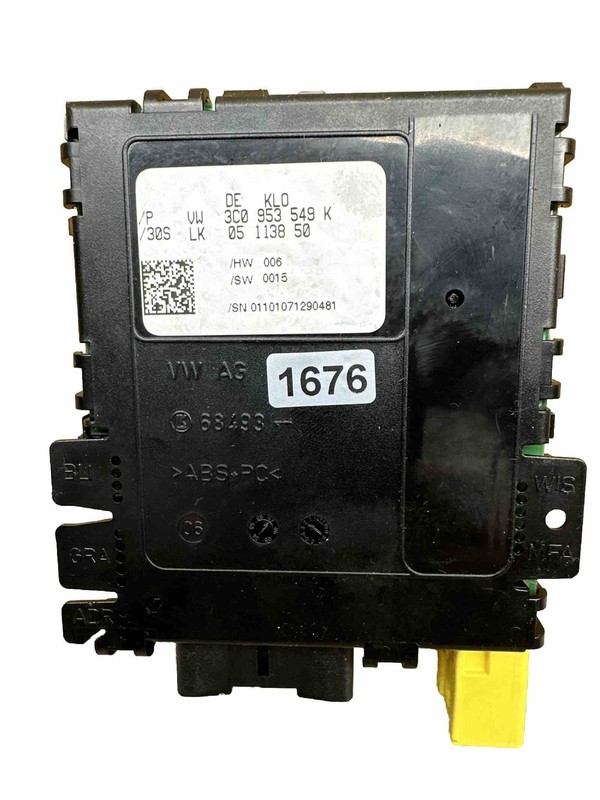 ✅ 2006-07 Volkswagen Passat Steering Column Control Module 3C0953549K OEM ✅