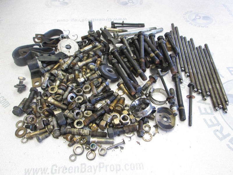 914374 OMC Cobra 4.3L V6 Stern Drive Engine Hardware Nuts Bolts Push Rods