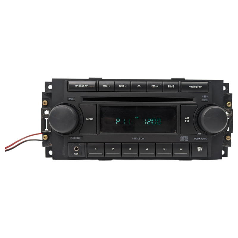 05 06 07 08 CHRYSLER 300 JEEP Cherokee DODGE Durango RAM Radio AUX CD Player REF