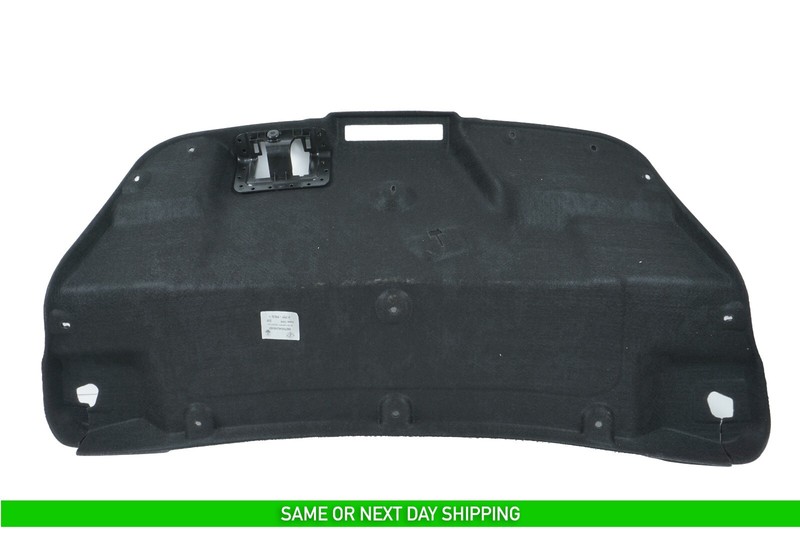 14-17 MASERATI QUATTROPORTE TRUNK LID INNER CARPET COVER TRIM PANEL OEM