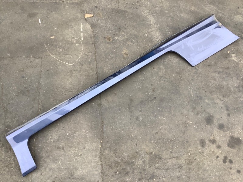 06-011 Honda Civic Coupe 2D Right Rocker Molding Navy Blue OEM
