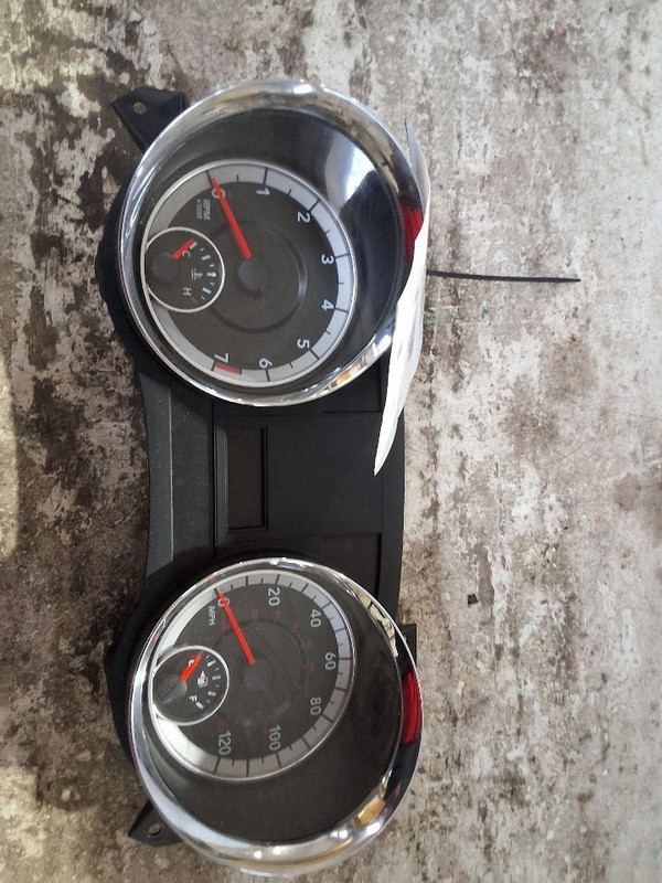Speedometer Cluster 120 MPH Fits 15-18 CARAVAN 3380469