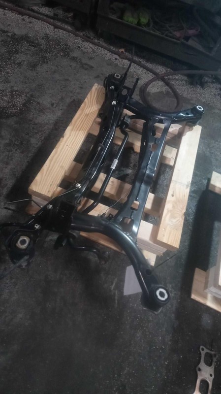 Used Rear Frame Crossmember fits: 2022 Audi A3 rear FWD Rear Grade A