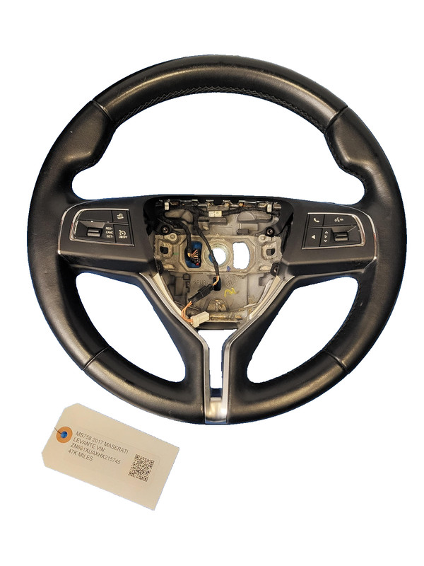 Used Oem Maserati Left Driver Steering Wheel for 2017-2020 Levante