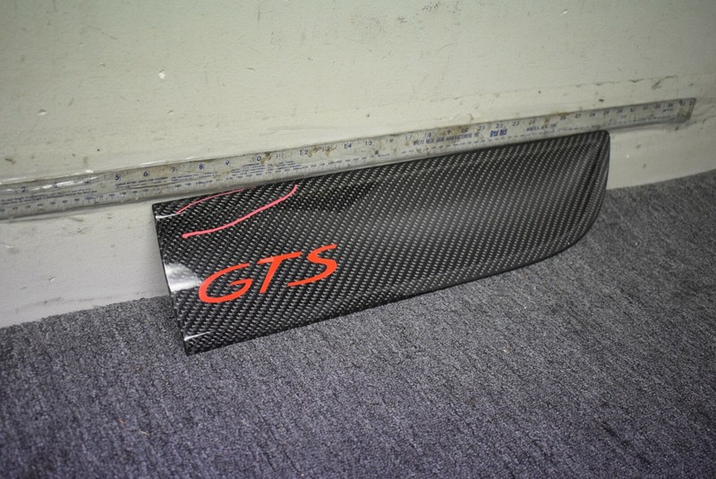 2015-2016 Porsche Macan GTS Turbo Door Molding Left Rear 95b 839 901 Carbon OEM
