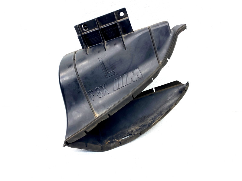 15 16 BMW M4 F82 FRONT LEFT DRIVER SIDE RADIATOR AIR DUCT #A0.54