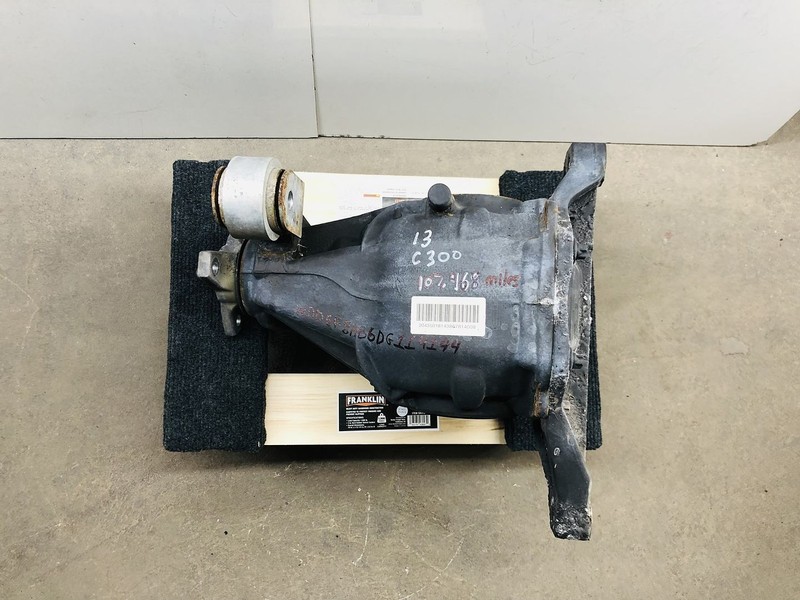 13-14 MERCEDES BENZ C300 4MATIC REAR AXLE DIFFERENTIAL CARRIER 107K OEM #12