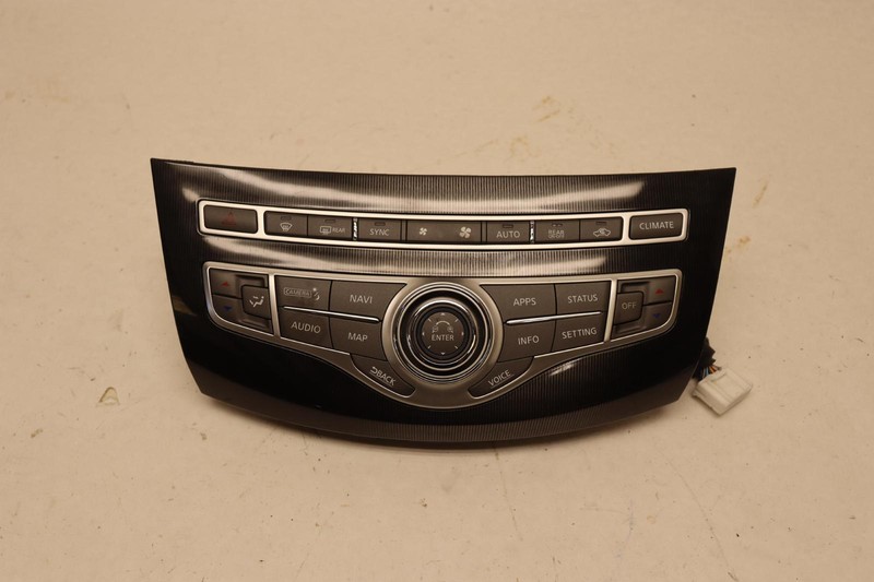 2019-2020 INFINITI QX60 DASHBOARD RADIO MEDIA & CLIMATE HEATER CONTROL PANEL OEM