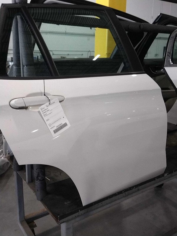 2015 BMW X1 Rear Right Door White OEM Used Part 14521 52K Miles