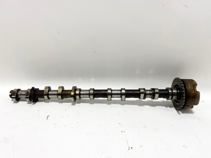 12-15 AUDI Q7 4M 3.0L V6 ENGINE MOTOR LEFT CYLINDER HEAD CAMSHAFT & GEAR OEM