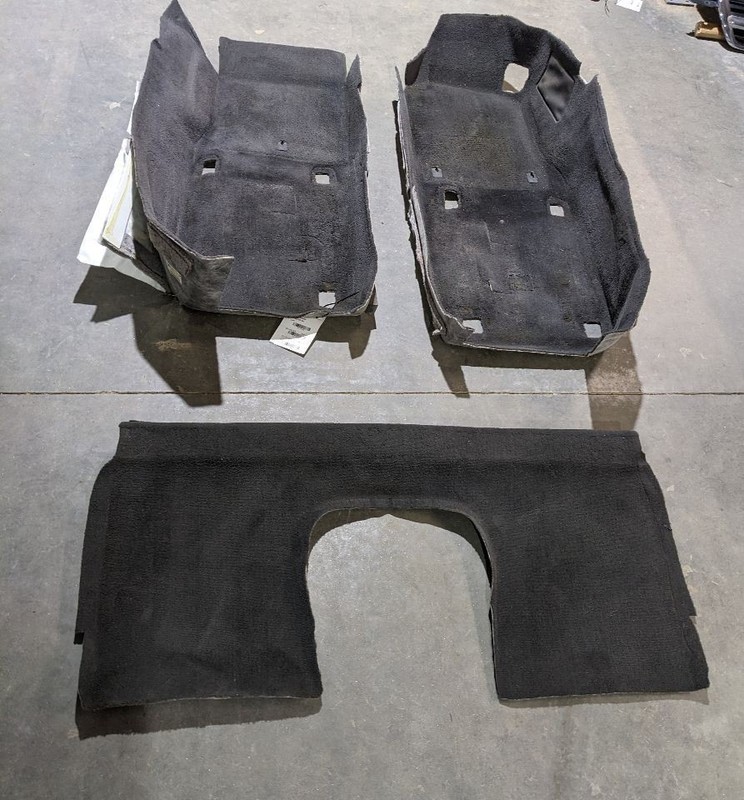 OEM 2005-2013 Chevy C6 Z06 Corvette Interior Cabin Floor Carpet Set 1184606